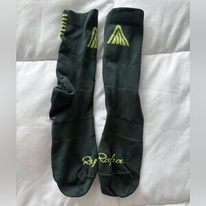 RAPHA Forest Green Cycling Athletic Socks, S/M